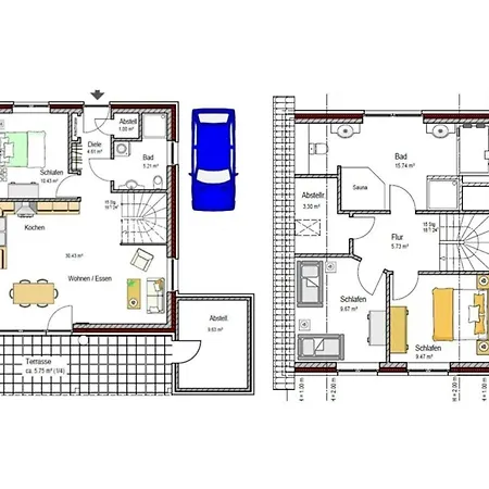 度假居 Marinapark 147 Modern Retreat Walchum
